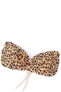 LEOPARD ADHESIVE DRAWSTRING FREEBRA