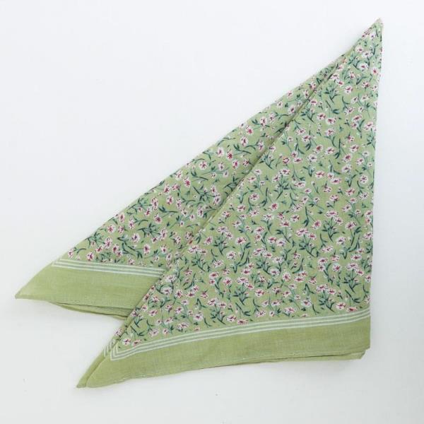 FLOWER FIELD BANDANA FACE MASK
