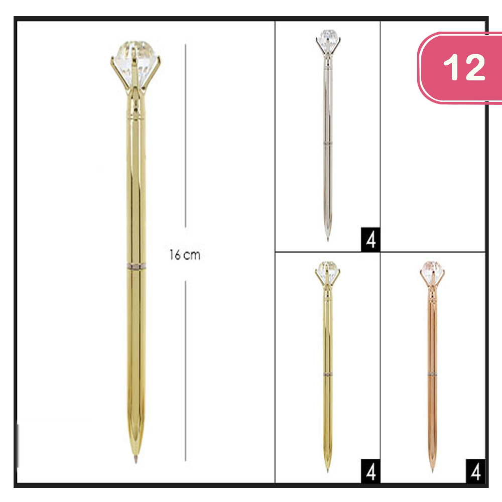 FASHION DIAMOND PEN (12 UNITS)