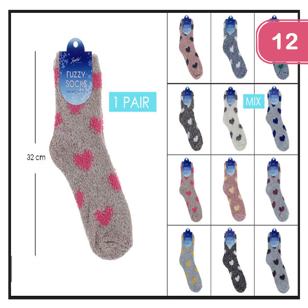 FASHION COZY WINTER SOCKS (12 UNITS)