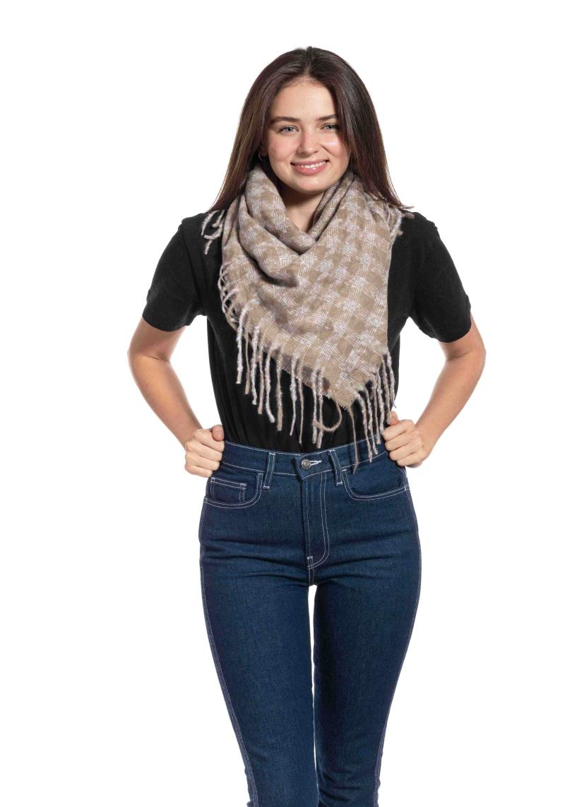 FASHION PLAID SCARF