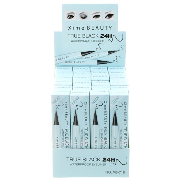 XIME 24H TRUE BLACK EYELINER 24 PCS