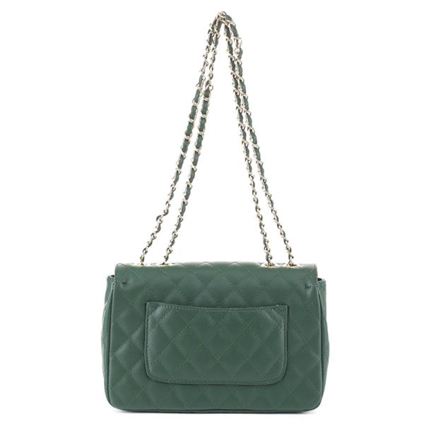 CHIC QUILTED STITCHING DESIGN CROSSBODY BAG