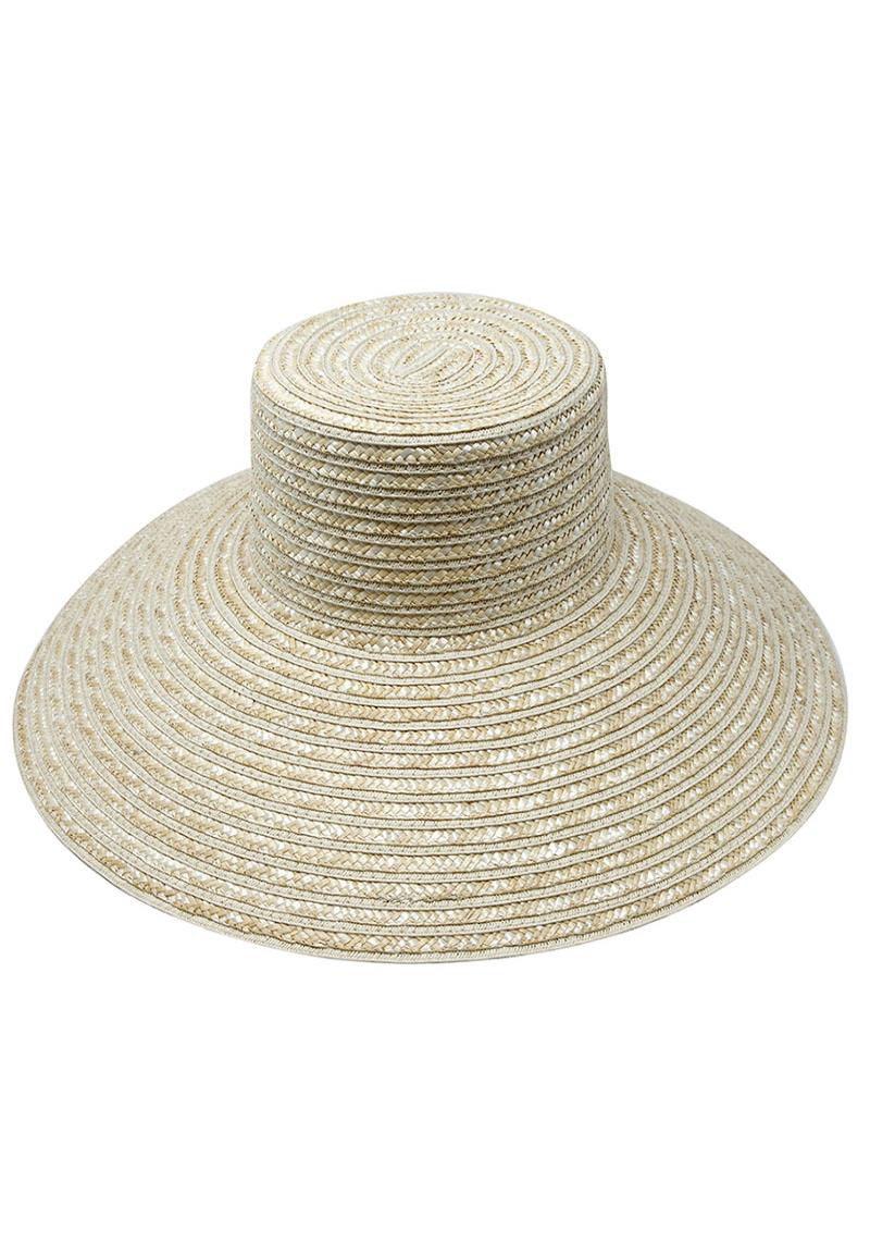 FASHION STRAW FLAT TOP SUNHAT