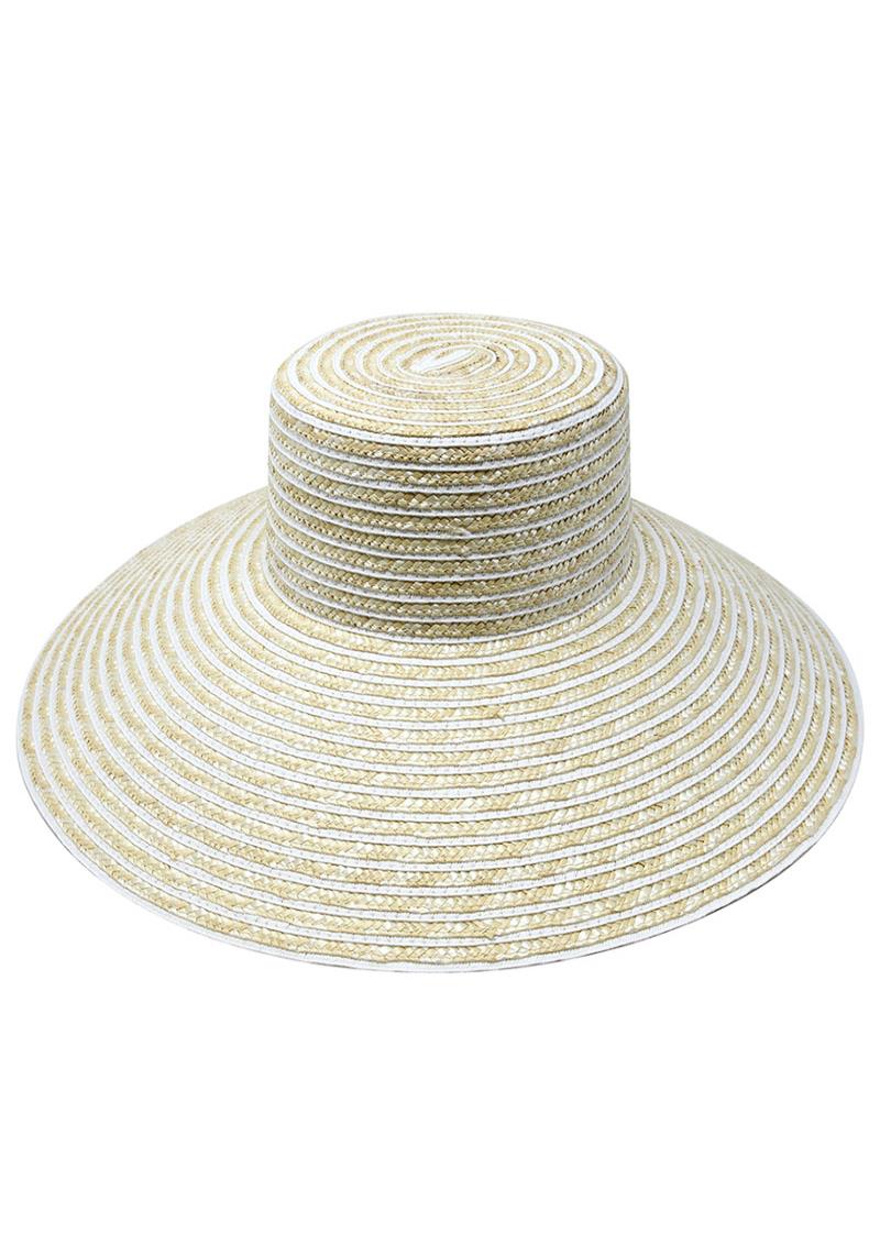 FASHION STRAW FLAT TOP SUNHAT