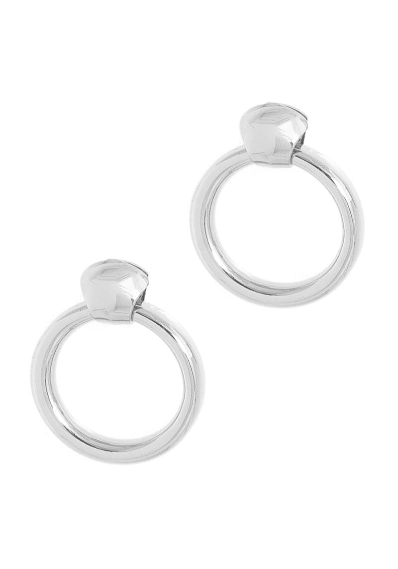 METAL ROUND EARRING