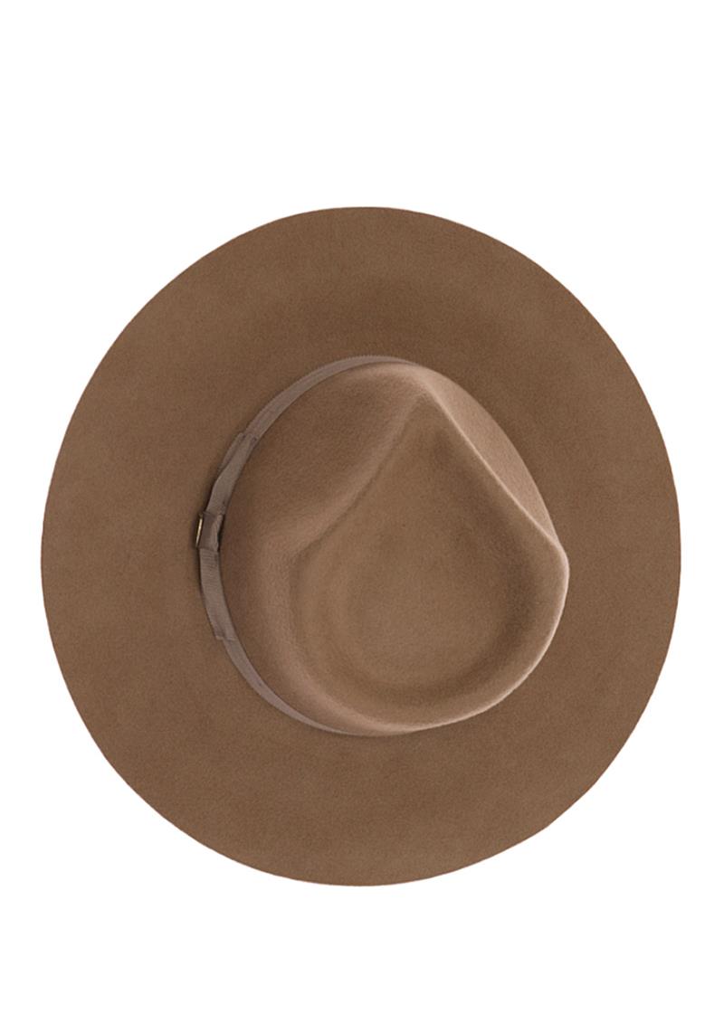 RIBBON BAND TRIM WOOL FELT PANAMA HAT