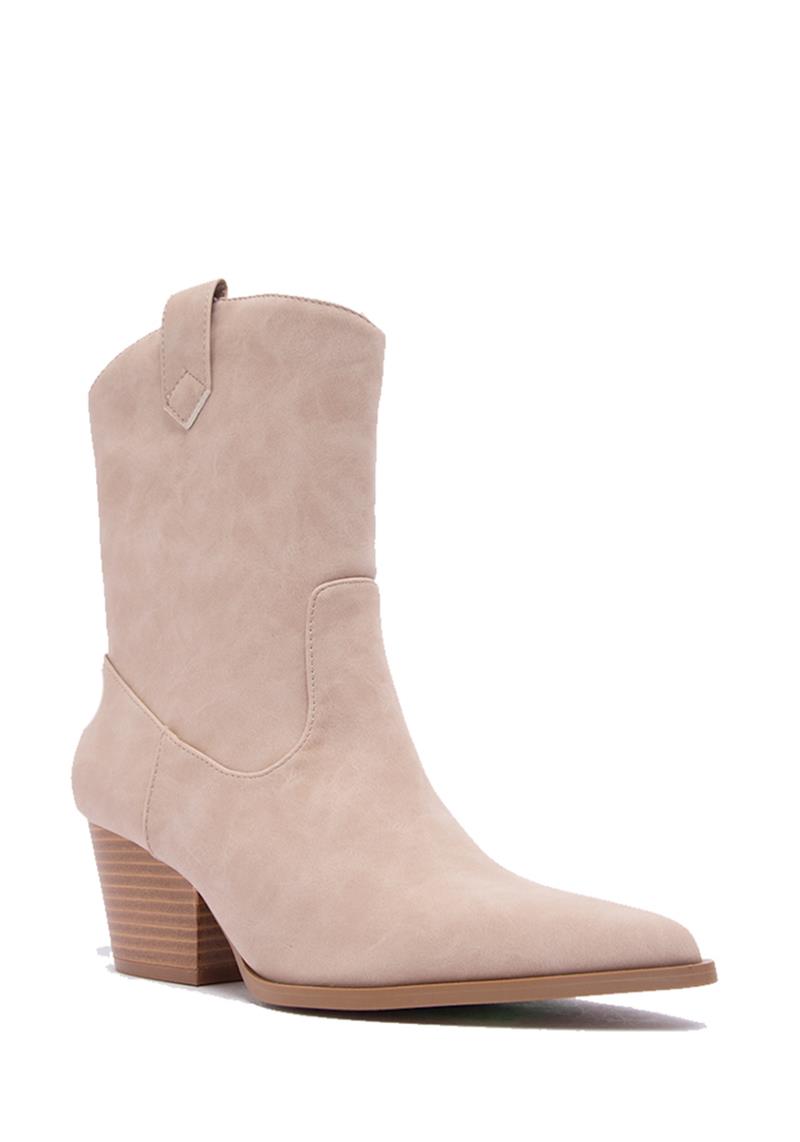 POINTY TOE WESTERN BOOTIE