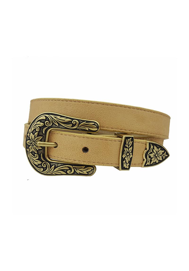 FASHION WESTERN STYLE BUCKLE BELT