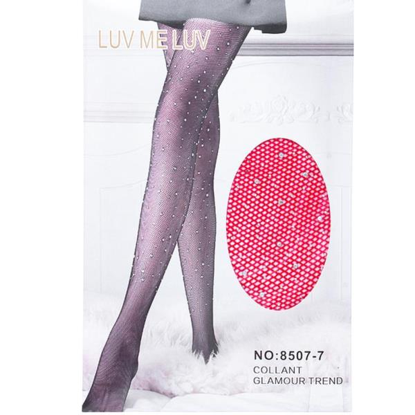 RHINESTONE STUDDED STOCKINGS (6 UNITS)