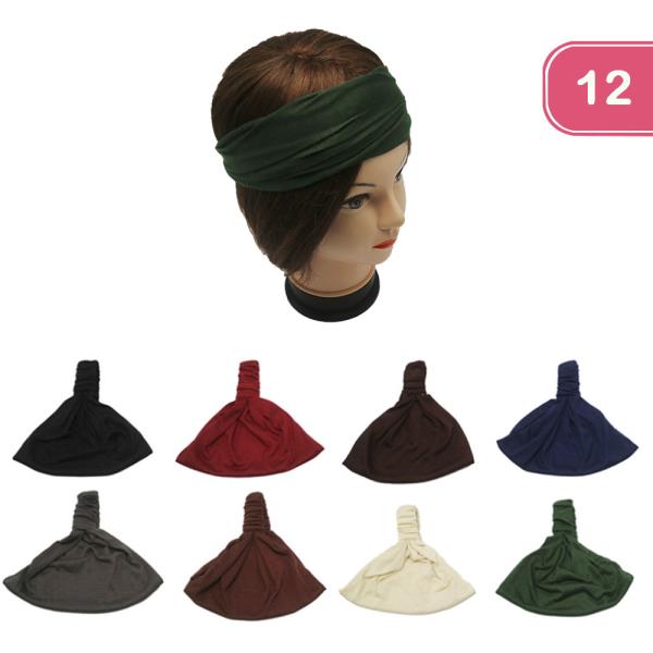 BLACK HEADBAND (12 UNITS)