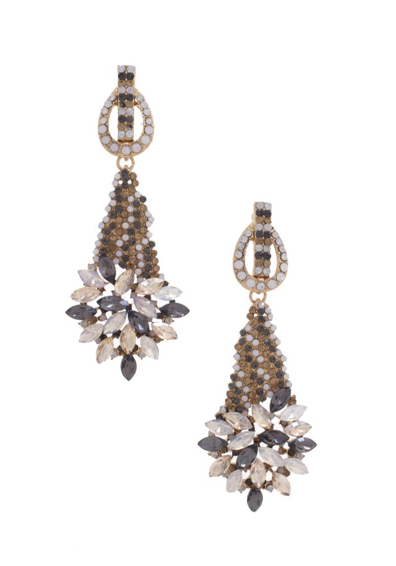 CHANDELIER CRYSTAL EARRING