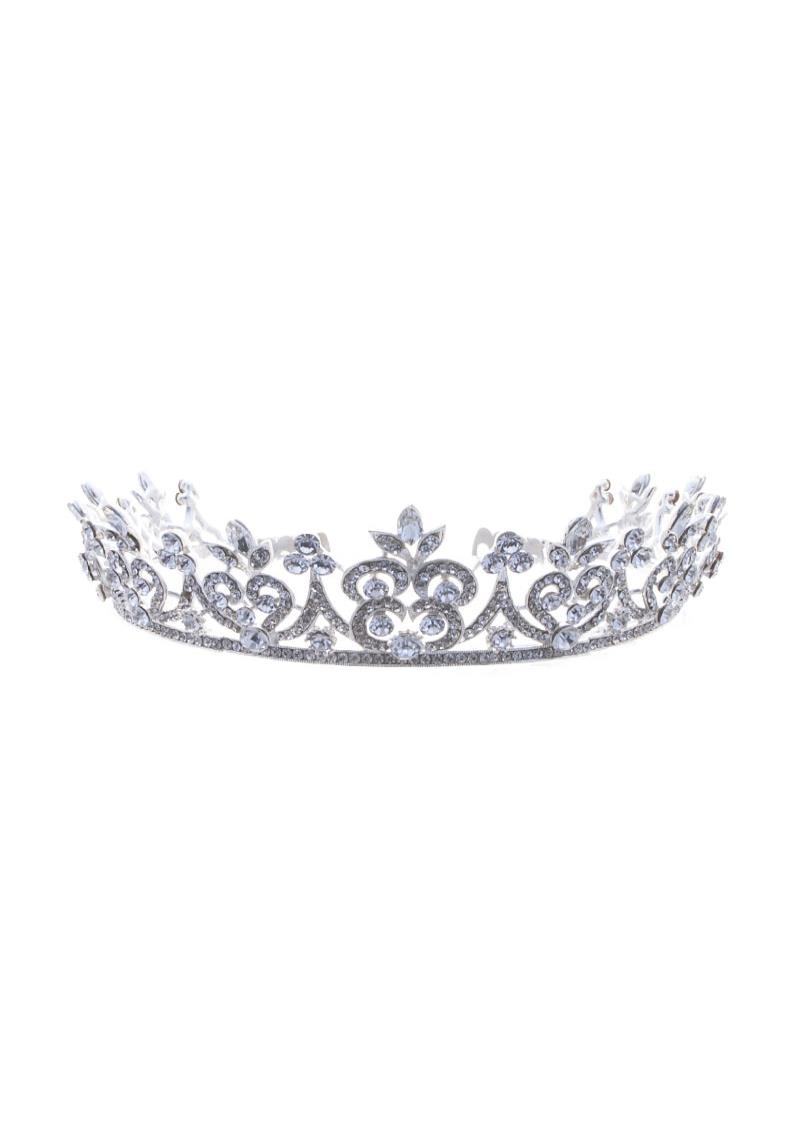 LUXURY RHINESTONE CRYSTAL CROWN TIARA