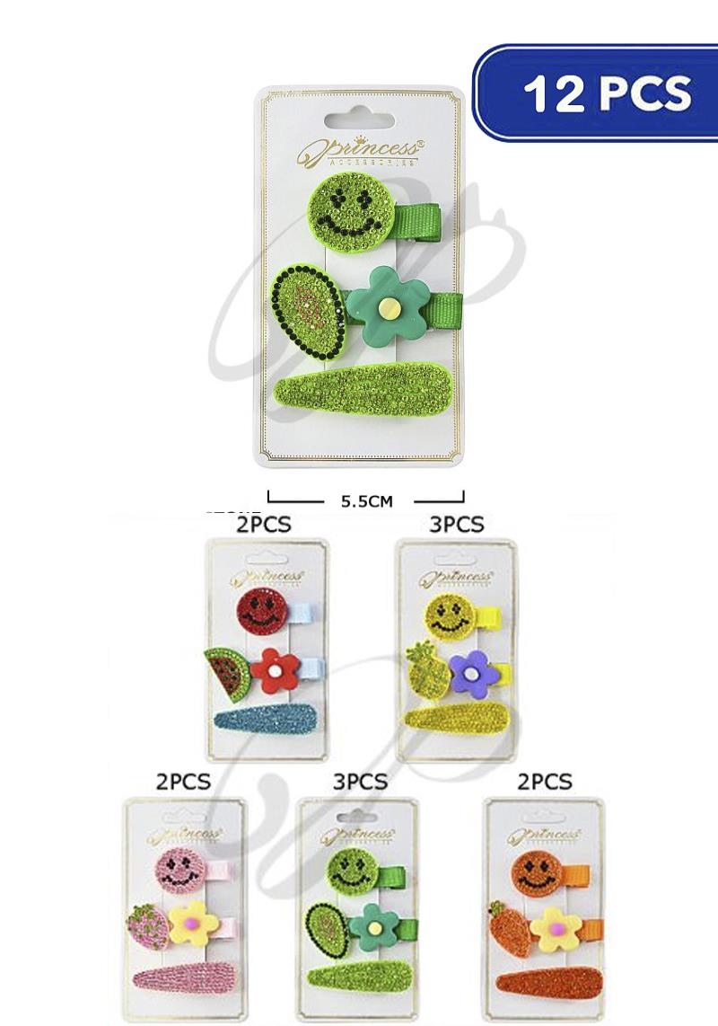 FASHION HAIR PIN 3 PC SET (12 UNITS)
