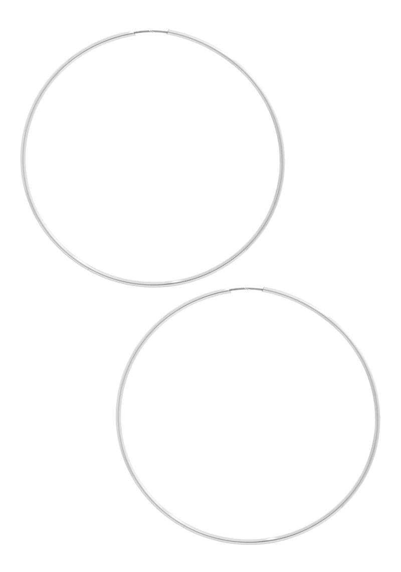 BASIC INFINITY METAL HOOP EARRING
