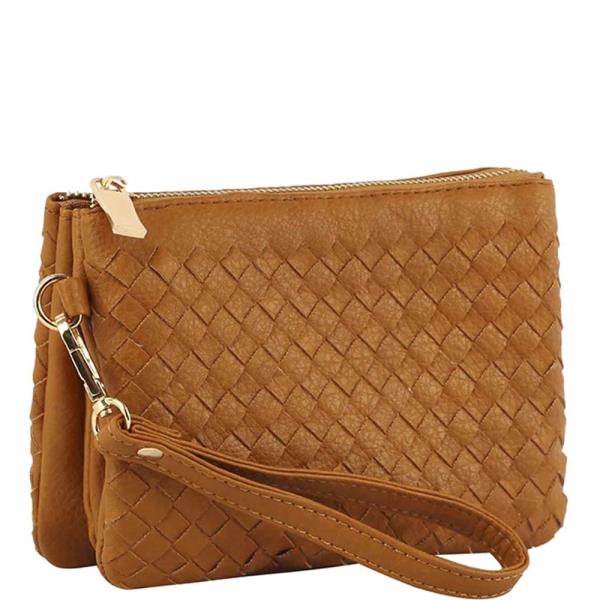 FASHION CHIC DESIGN CONVERTIBLE CROSSBODY CLUTCH BAG