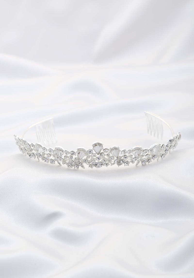 TEARDROP CRYSTAL TIARA