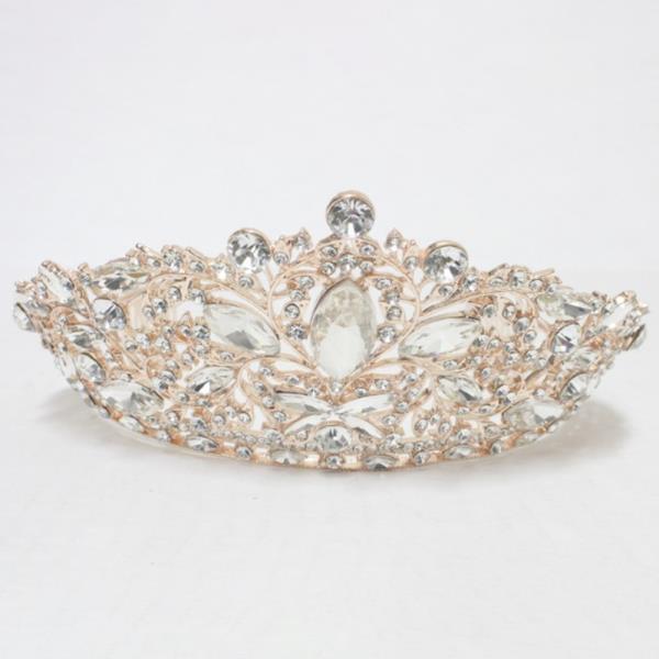 MARQUISE RHINESTONE TIARA