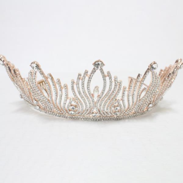 FASHION RHINESTONE CROWN TIARA