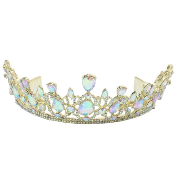 FASHION RHINESTONE CROWN TIARA
