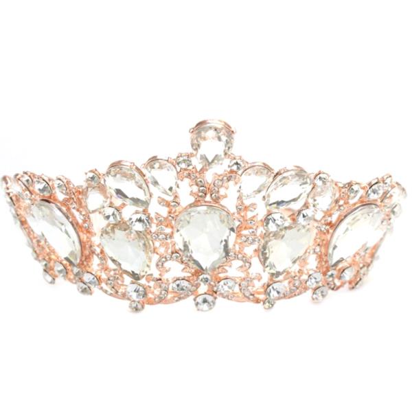 MODERN CRYSTAL PATTERN TIARA