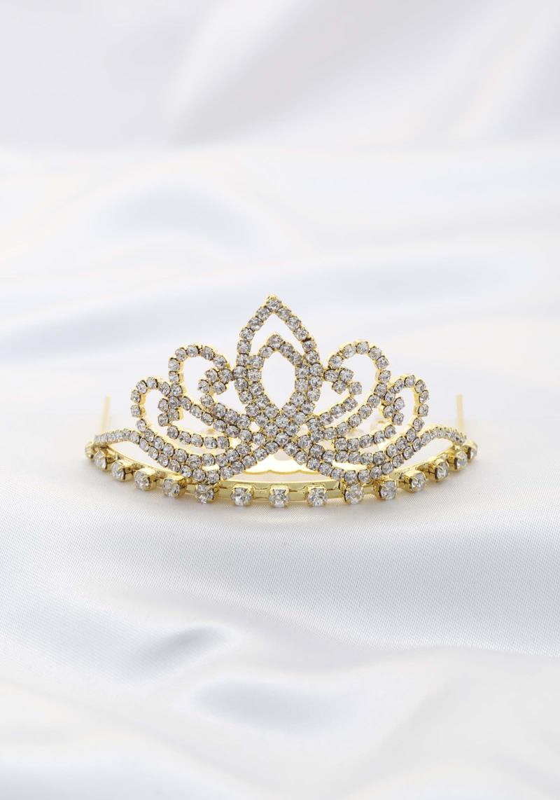 MARQUISE CRYSTAL MINI TIARA