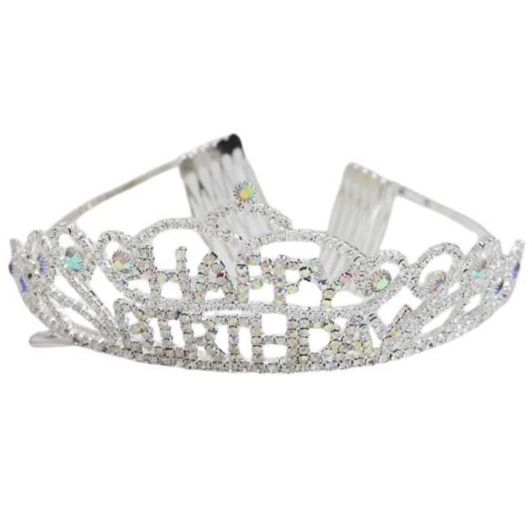 RHINESTONE CHIC HAPPY BIRTHDAY TIARA