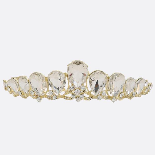 MULTI LARGE CRYSTAL DESIGN TIARA