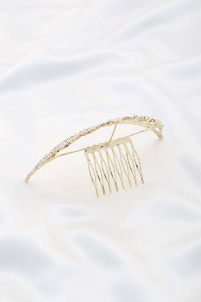 HAPPY BIRTHDAY CRYSTAL HAIR COMB