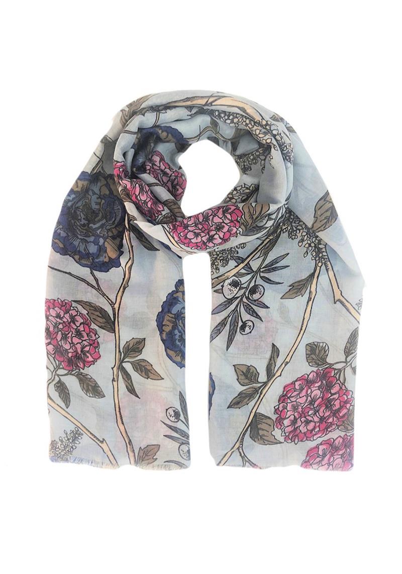 FASHION FLORAL PRINT SCARF