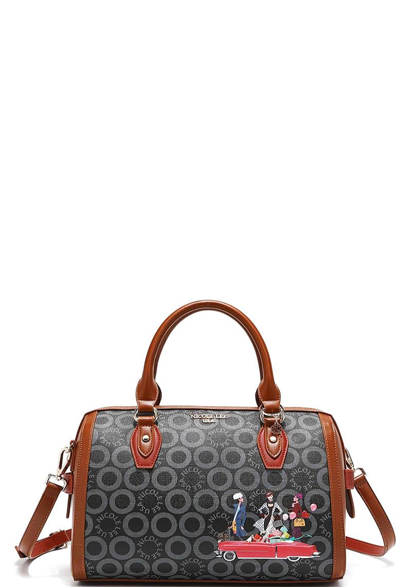 Nicole Lee SMALL WORLD BOSTON BAG