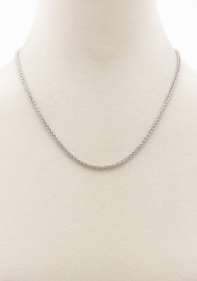 BASIC METAL CHAIN NECKLACE