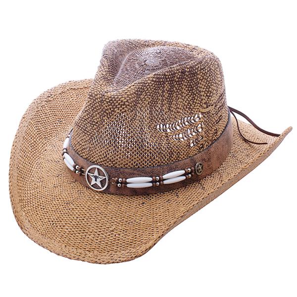 SUN STRAW COWBOY HAT