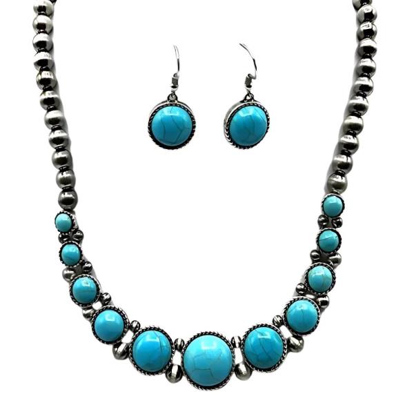 ROUND BEADED NECKLACE