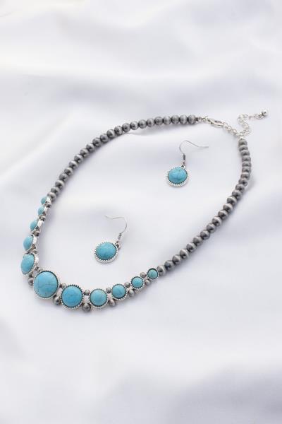ROUND BEADED NECKLACE