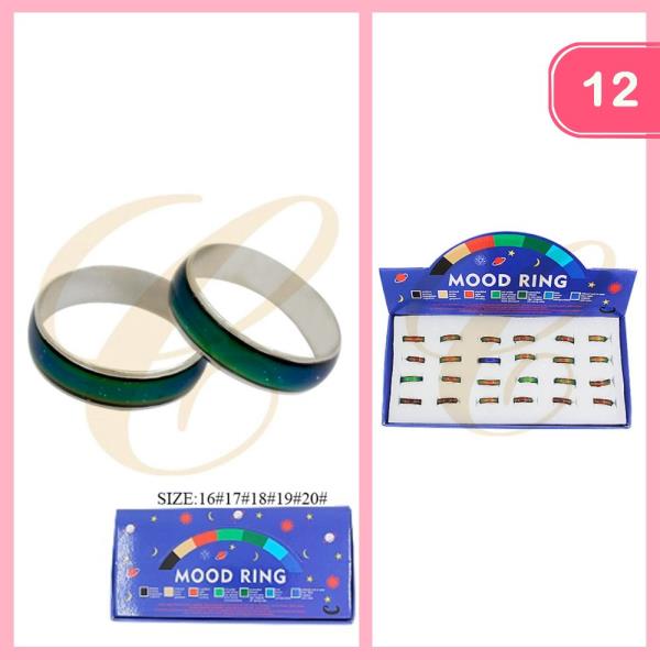 MOOD CHANGE COLOR RING (24 UNITS)