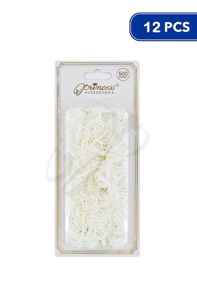 FASHION 500PC HAIR TIE (12 UNITS)