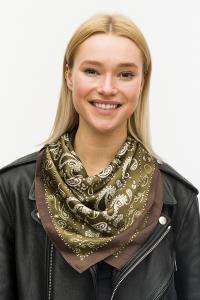 FASHION PAISLEY PRINT NECK SCARF