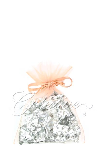 5"X 6.5" ORGANZA POUCHES BAG