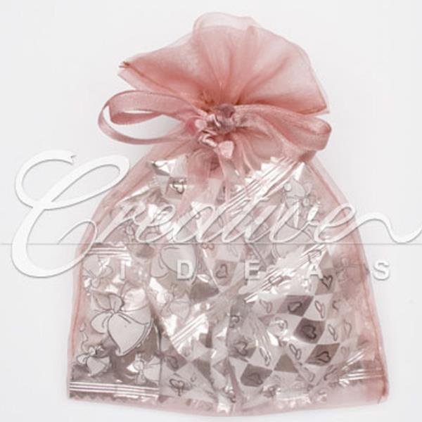 5"X 6.5" ORGANZA POUCHES BAG (12 UNITS)