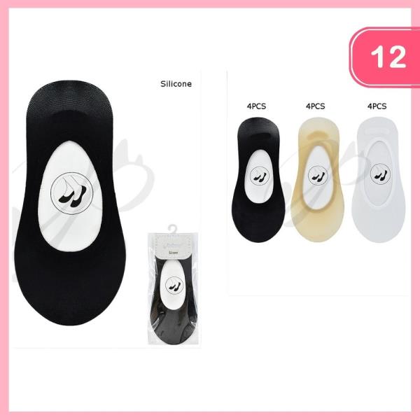 NO SHOW SOCKS (12 UNITS)