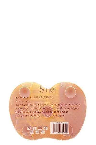 SHE MAKEUP BRUSH CLEANSING SUPPORT PAD 12 PCS