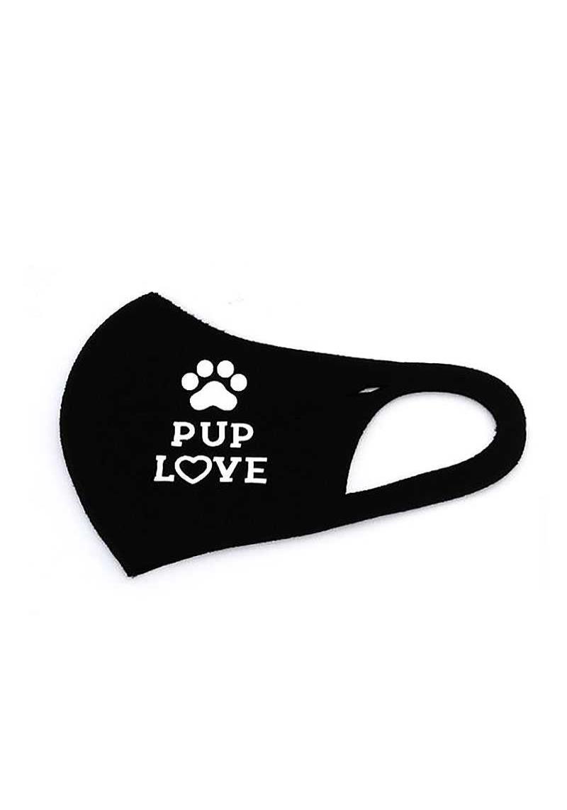 FASHION PUP LOVE PRINT KIDS FACE MASK