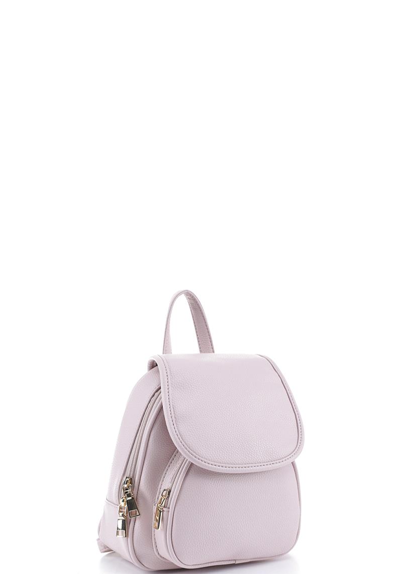 PLAIN CURVED ROUND BACKPACK