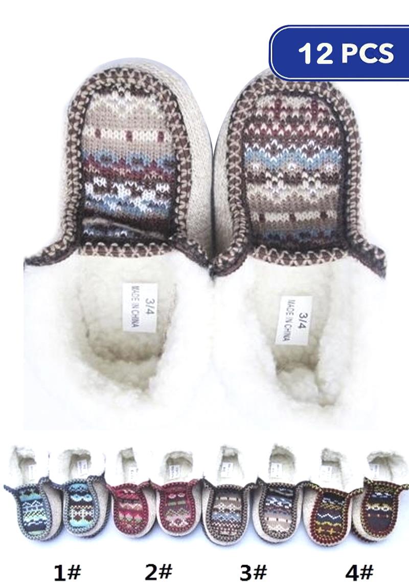 FASHION COZY HOME SHOES (12 UNITS)