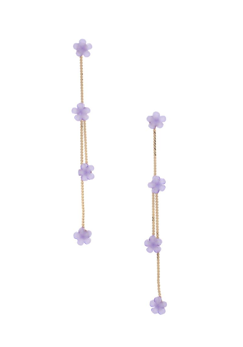 SODAJO FLOWER DANGLE EARRING