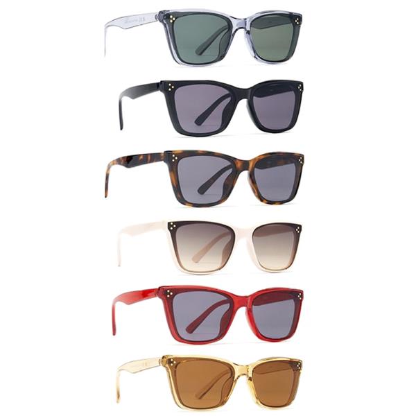 FASHION CAT EYE FLAT LENS SUNGLASSES 1DZ