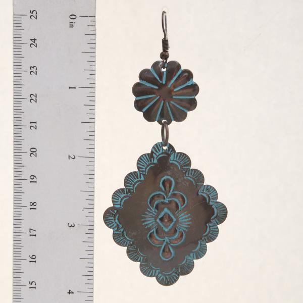 WESTERN STYLE DANGLE EARRING