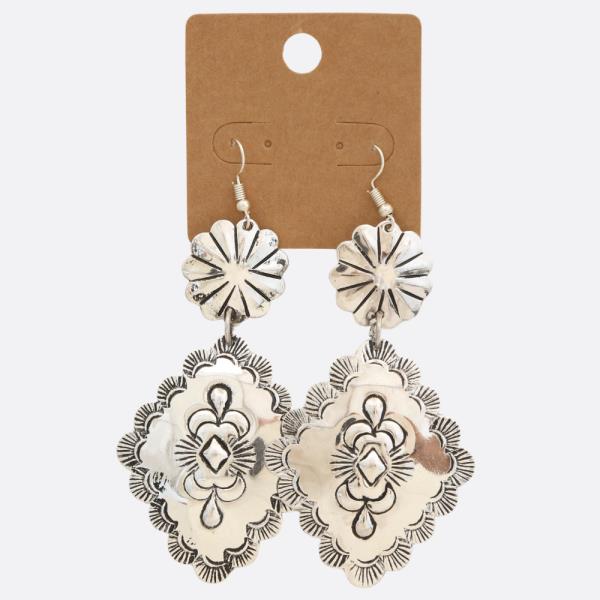 WESTERN STYLE DANGLE EARRING