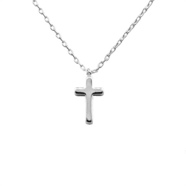 DAINTY CROSS 14 KARAT GOLD DIPPED NECKLACE